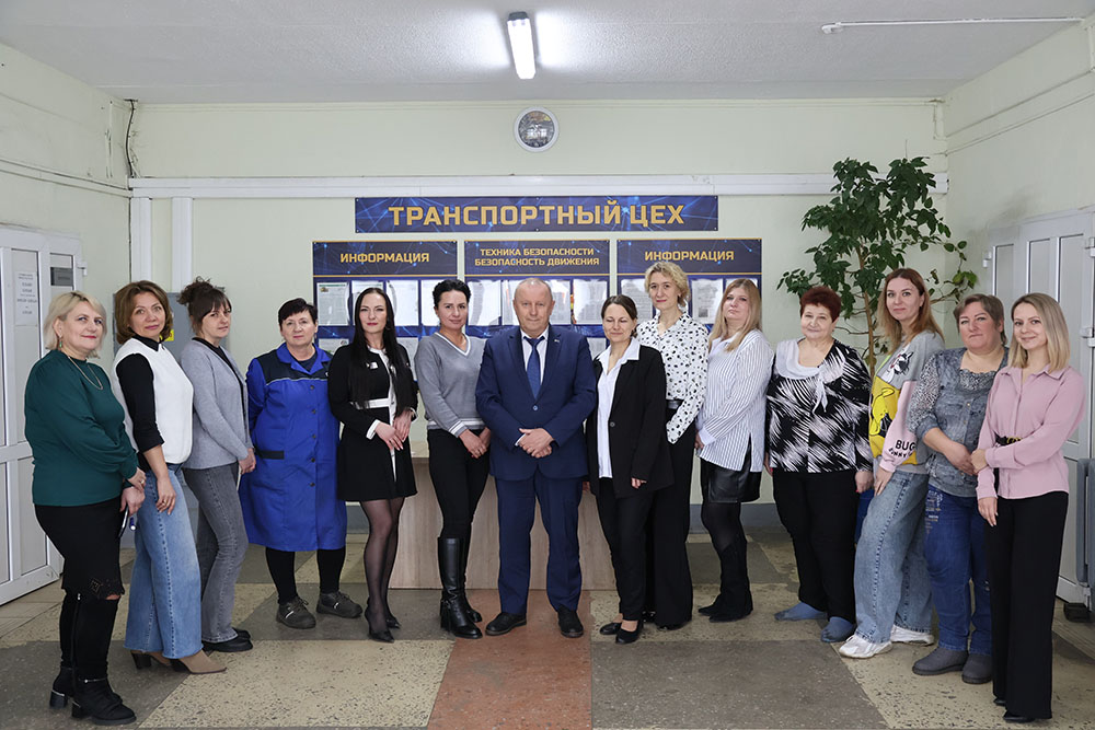 В транспортном цехе – женское сердце БЕЛАЗа