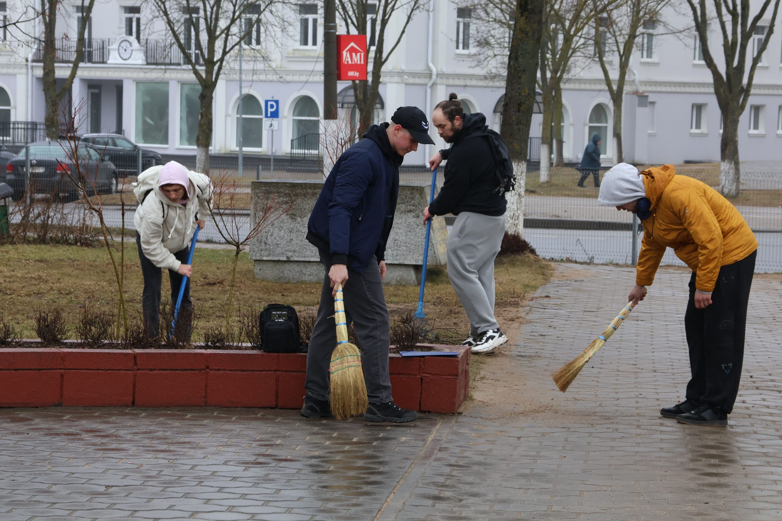 Город готовится к весне